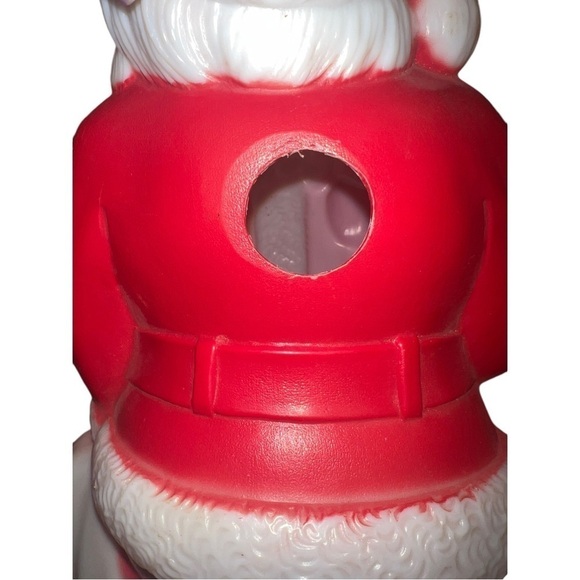 Vintage Empire Plastic Corp. Santa Claus - 1968 Blow Mold 13" - Picture 9 of 13